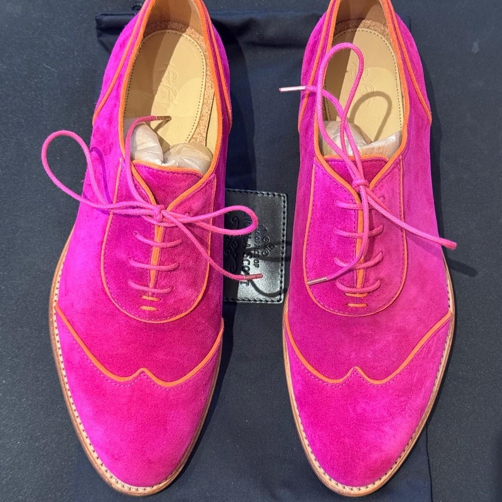 The Office of Angela Scott Mr. Evans Fuchsia Size 39 NIB